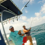 Tim Catches Grouper - Offshore of Madeira Beach
